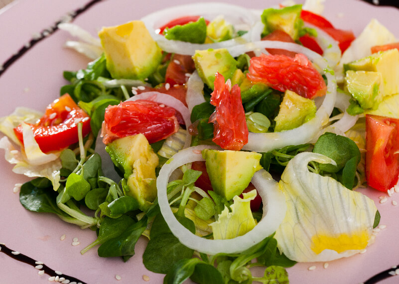 Summer Corn, Tomato, and Avocado Salad with Buttermilk Dressing