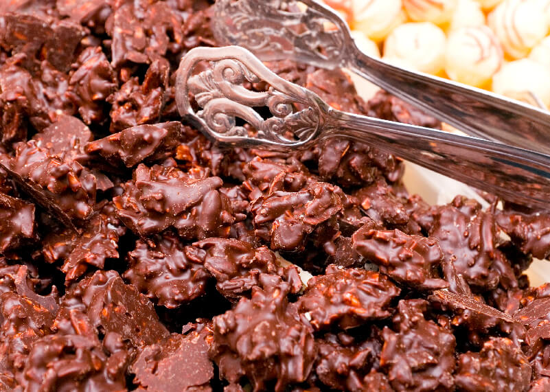 Dark Chocolate Nut Clusters
