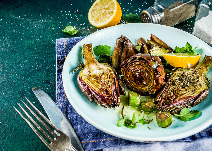 Grilled Fennel with Parmesan and Lemon